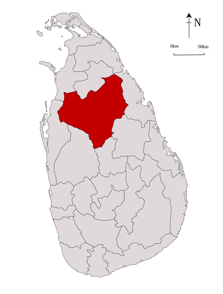 Anuradhapura district Sri Lanka