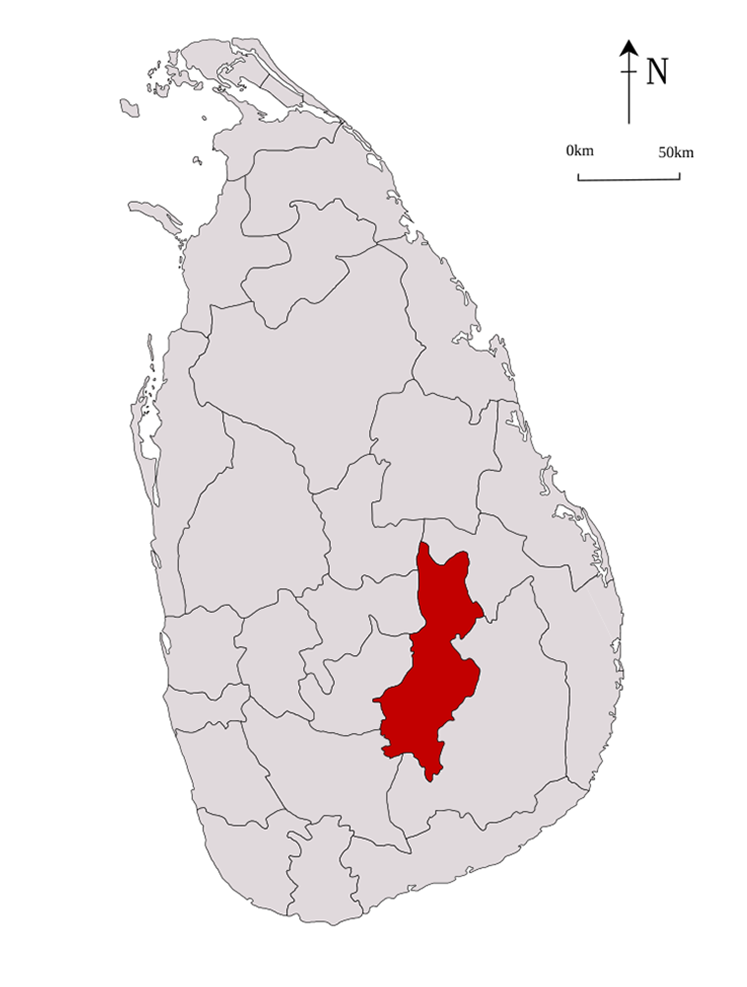 Badulla district Sri Lanka