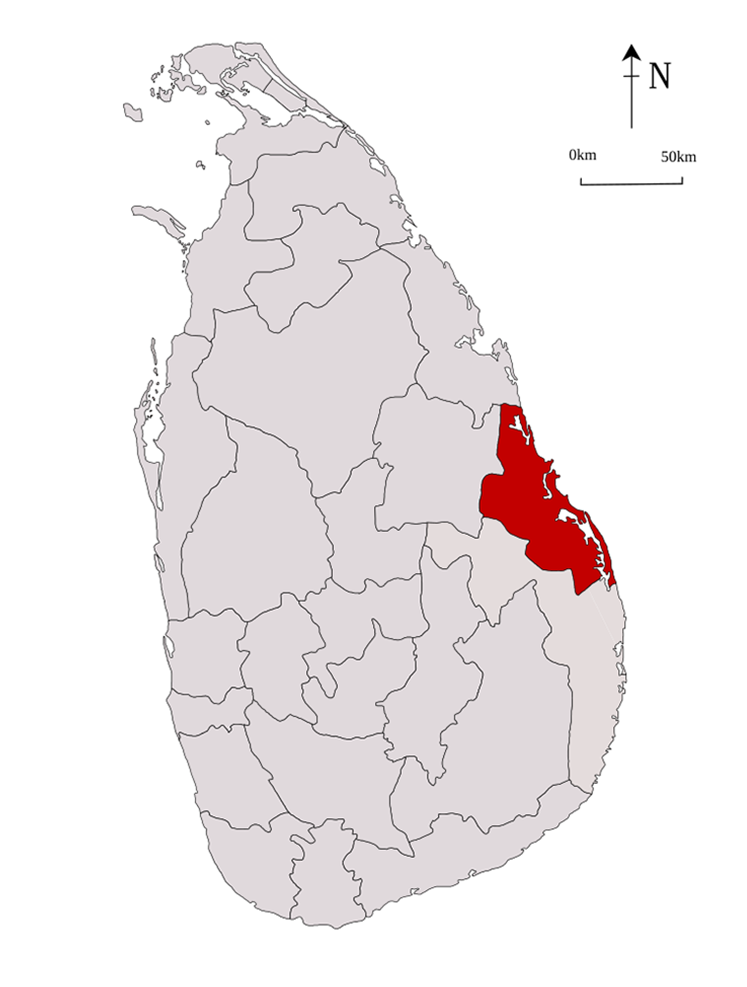 Batticaloa district Sri Lanka