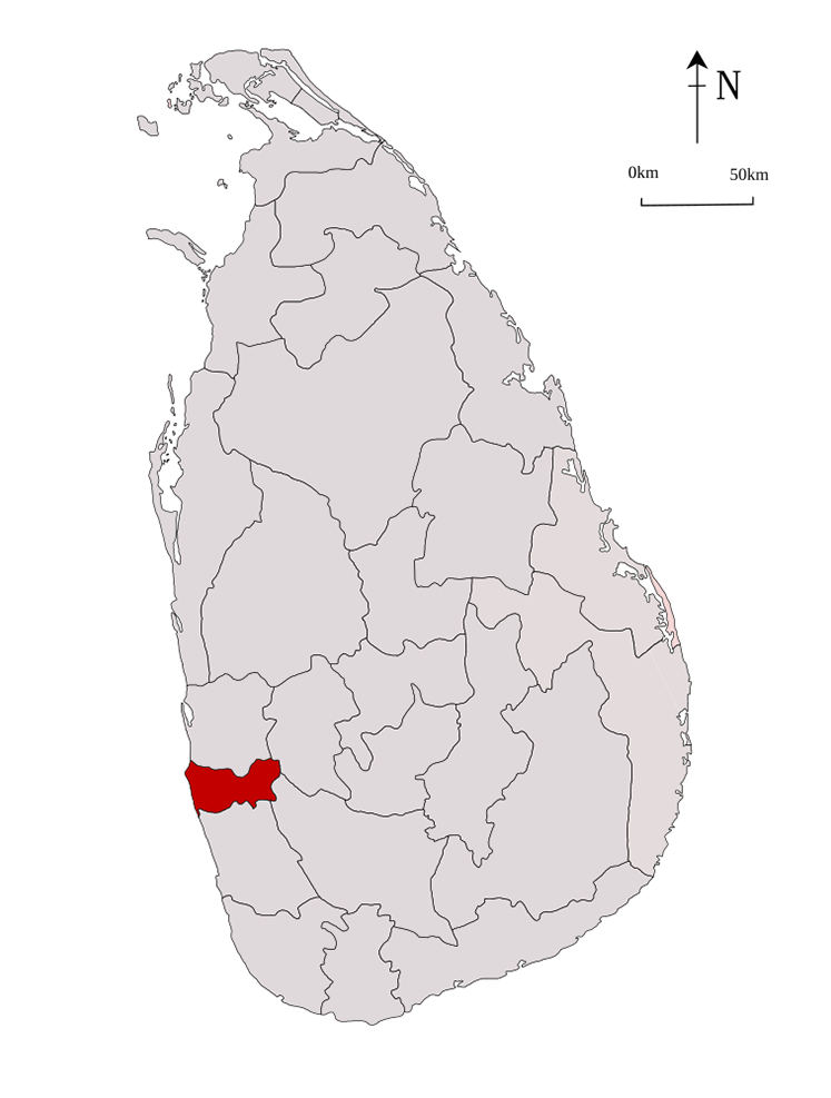 Colombo district Sri Lanka