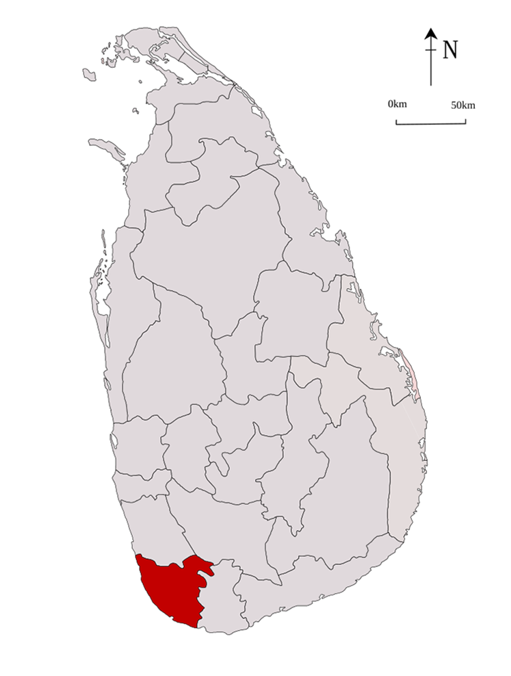 Galle district Sri Lanka
