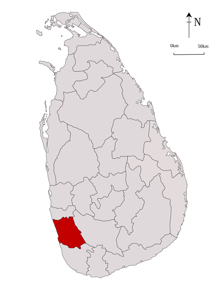 Kalutara district Sri Lanka