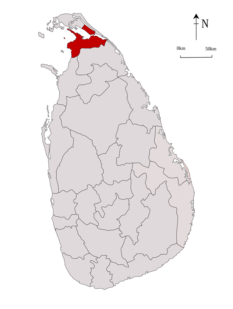 Kilinochchi district Sri Lanka