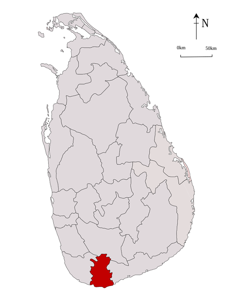 Matara district Sri Lanka