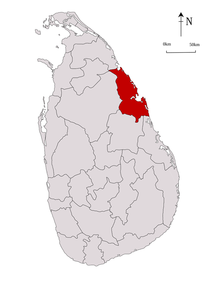 Trincomalee district Sri Lanka