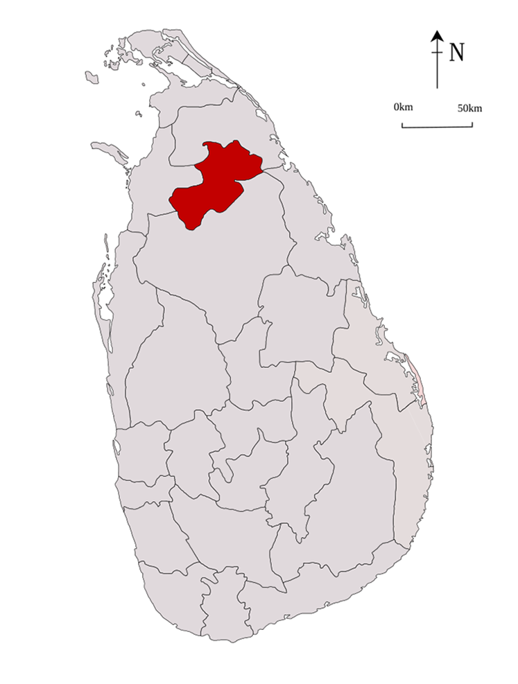 Vavuniya district Sri Lanka