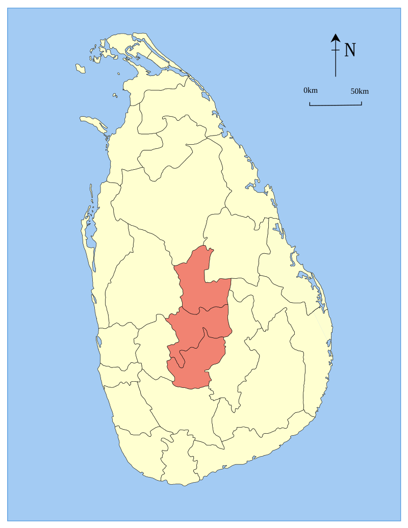 Central province Sri Lanka