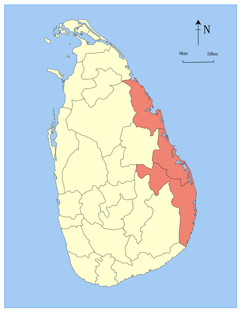 Eastern province Sri Lanka