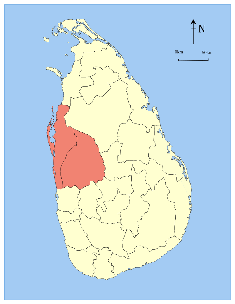 North Western province Sri Lanka