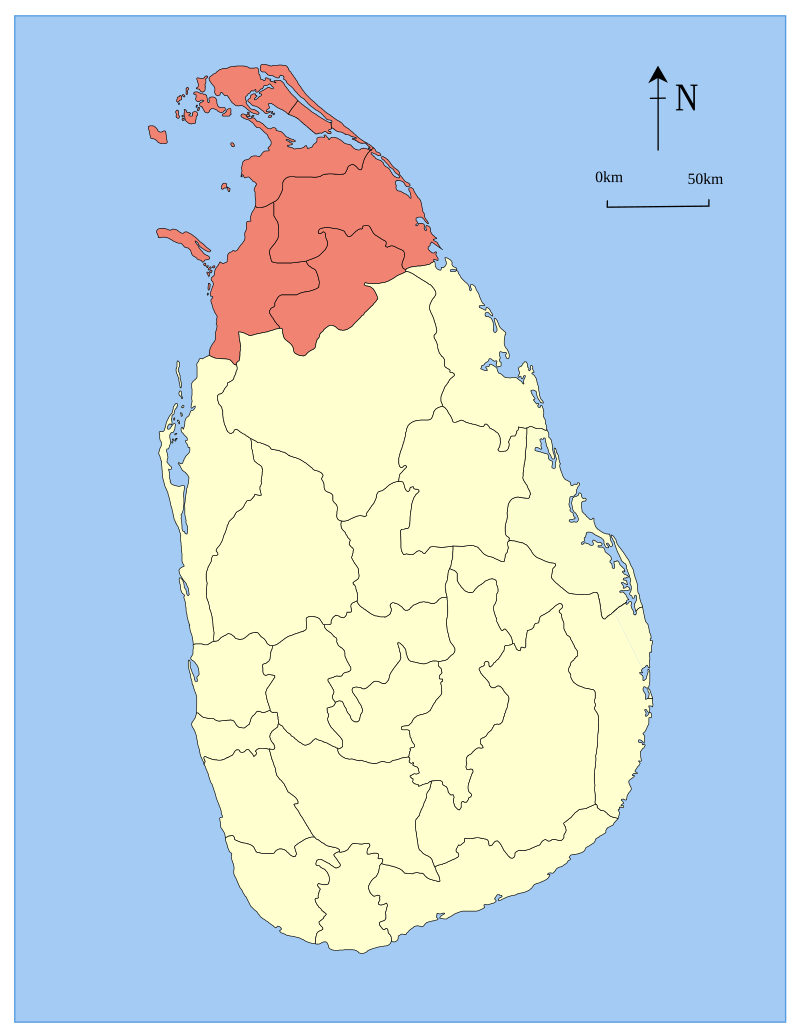 Northern province Sri Lanka